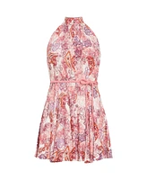 City Chic Women's Blushing Beauty Dress