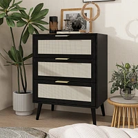 Streamdale Furniture 3 Drawer Cabinet, Suitable For Bedroom, Living Room, Study