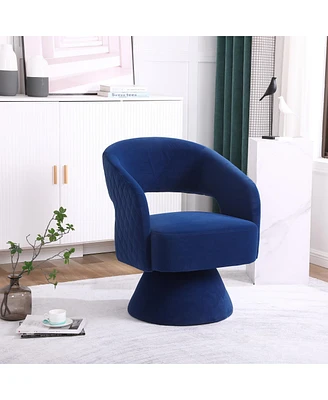 Simplie Fun Swivel Accent Chair Armchair