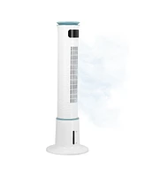 Streamdale Furniture Simple Deluxe Mist Tower Fan, 12 Speeds & 3 Modes Settings Standing Fan, 15 Hour Timing