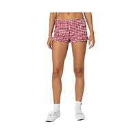 Edikted Women's Gingham Scrunch Shorts