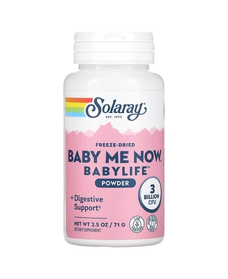 Solaray Freeze Dried Baby Me Now Babylife Powder 3 Billion Cfu