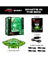 Force1 Scoot Skeet Drone Electronic Shooting Game for Kids - Green