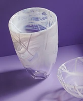 Kosta Boda 5.9" Contrast White Vase