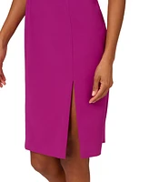 Adrianna by Papell Women's Stretch Crepe Dress