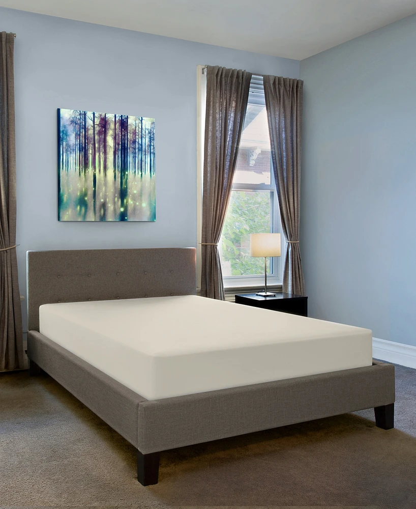 AllerEase 100% Cotton Top Waterproof Mattress Pad, Full