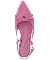 Circus Ny by Sam Edelman Women's Lafayette Pointed-Toe Slingback Bow Flats