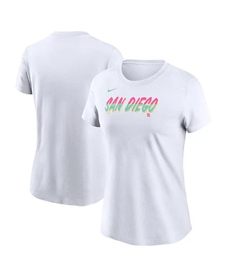 Nike Women's San Diego Padres City Connect Wordmark T-Shirt
