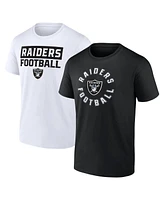 Fanatics Men's Las Vegas Raiders Serve Combo Pack T-Shirt