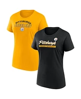 Fanatics Women's Pittsburgh Steelers Risk Combo Pack T-Shirt