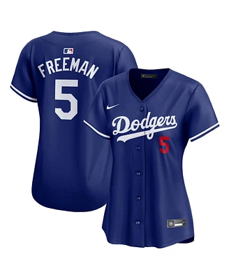 Nike Women's Freddie Freeman Royal Los Angeles Dodgers Alternate Limited Player Jersey