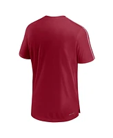 Jordan Men's Crimson Oklahoma Sooners 2024 Sideline Coach Performance Top