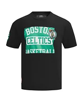 Pro Standard Men's Boston Celtics Made to Play Drop Shoulder T-Shirt