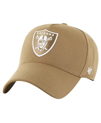 '47 Brand Men's Tan Las Vegas Raiders Ballpark Mvp Adjustable Hat
