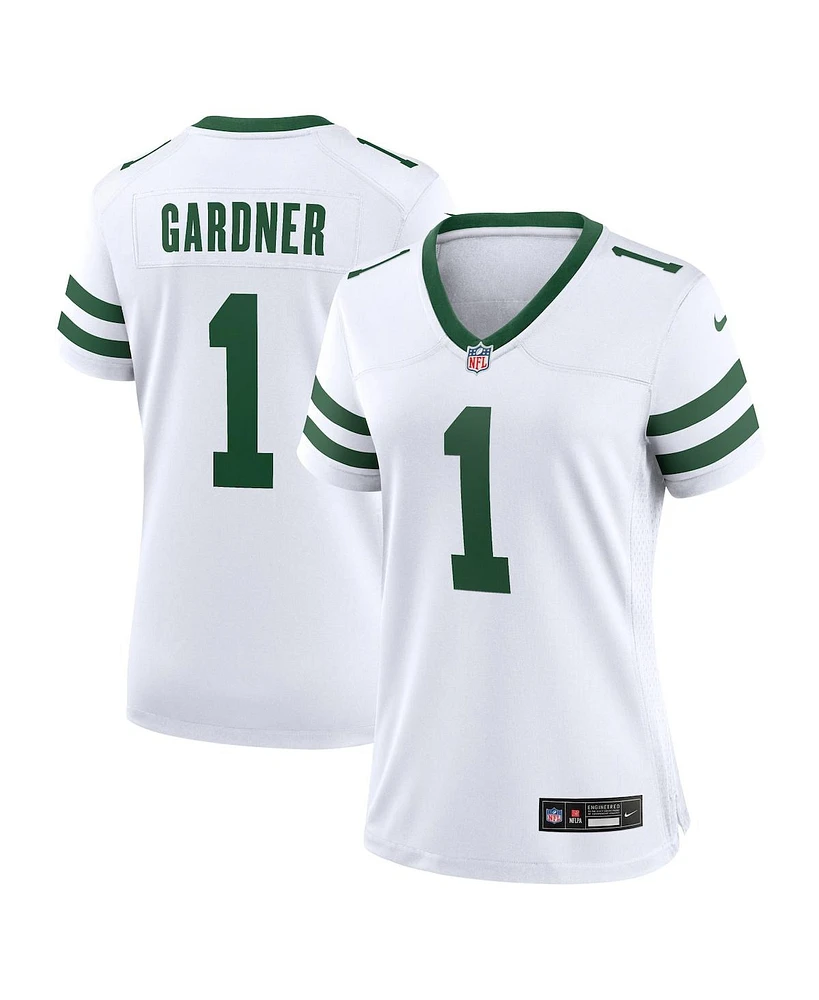 Nike Women's Ahmad Sauce Gardner Legacy New York Jets Game Player Jersey