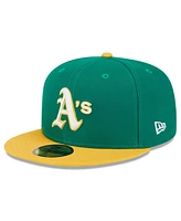 New Era Men's Green Oakland Athletics Big League Chew Team 59FIFTY Fitted Hat