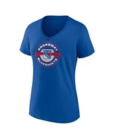 Fanatics Women's New York Rangers Local A V-Neck T-Shirt