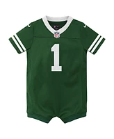 Newborn Infant Nike Ahmad Sauce Gardner Legacy New York Jets Game Romper Jersey