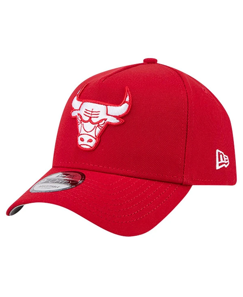 New Era Men's Chicago Bulls A-Frame 9FORTY Adjustable Hat