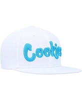 Cookies Clothing Men's White Original Logo Snapback Hat