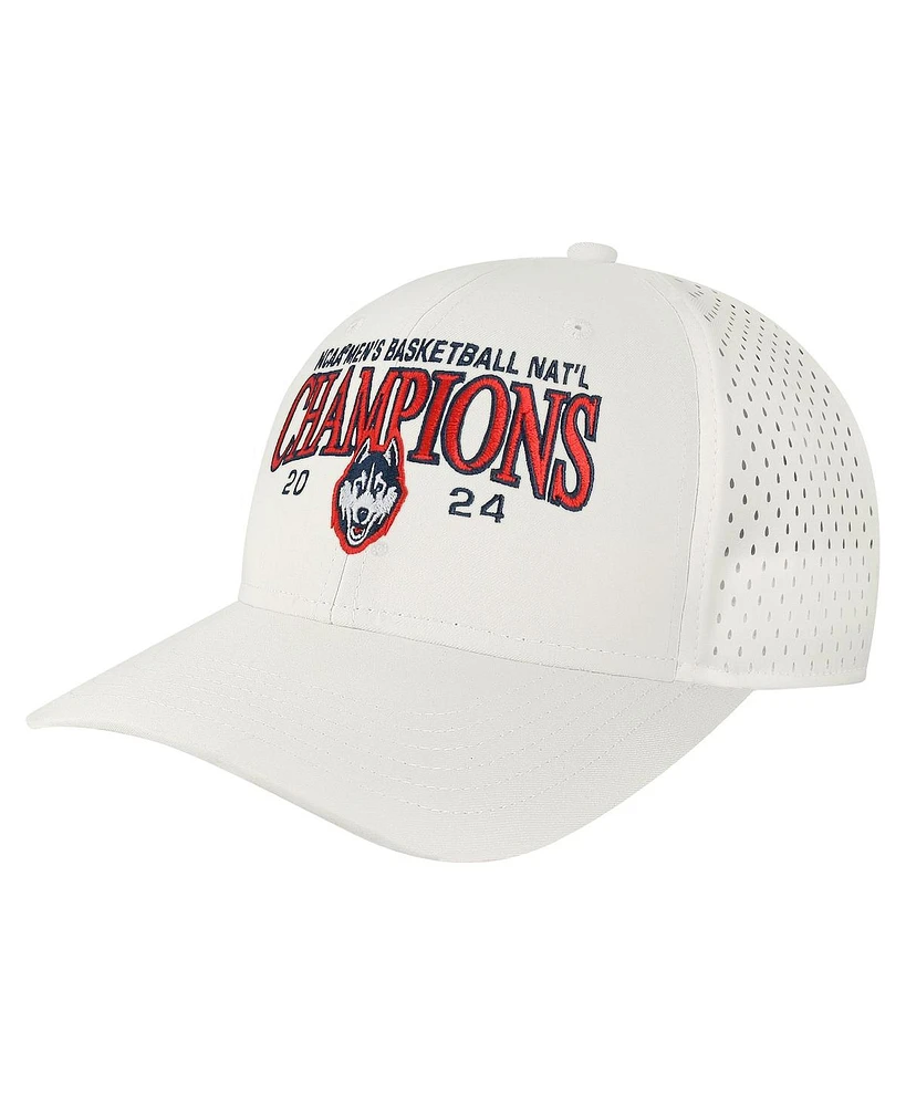 Legacy Athletic Men's UConn Huskies 2024 Ncaa Men's Basketball National Champions Rempa Adjustable Hat