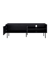Amber & Emily Tv Stand with Fluted Doors for TVs up to 75"
