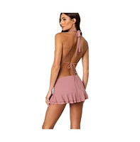 Edikted Women's Kobi Open Back Top