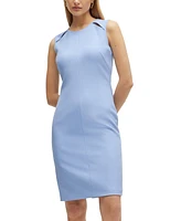 Boss by Hugo Women's Detailed Cut-Out Sleeveless Dress