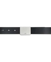 Calvin Klein Men's Logo Plaque Belt