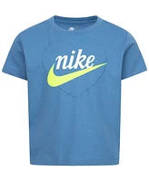 Nike Little Girls New Impression Heart Graphic T-Shirts