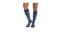 Muk Luks Women's 3 Pack Cotton Compression Knee-High Socks