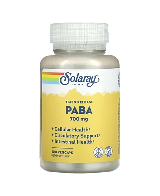 Solaray Timed Release Paba 700 mg