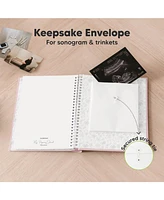 KeaBabies Pregnancy Journal, Announcements, 80 Pages Hard Cover Book For Mom To Be Gift