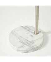 Brightech Mason 81" Led Contemporary Arc Floor Lamp with Marble Base