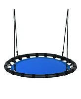 Slickblue 40" Flying Saucer Round Swing Kids Play Set