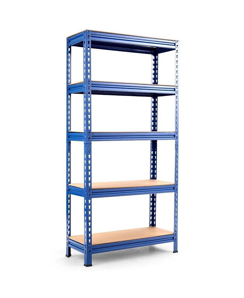 Slickblue 5-Tier Steel Shelving Unit Storage Shelves Heavy Duty Rack