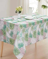 Izod Cove Palm Water-Resistant Indoor and Outdoor Tablecloth