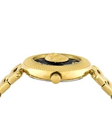 Versus Versace Women's Brick Lane Lion Ip Yellow Gold Stainless Steel Watch 36MM