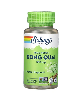 Solaray True Herbs Quai 550 mg