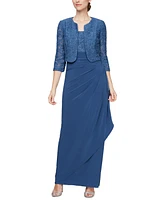 Alex Evenings Embellished Gown and Jacket