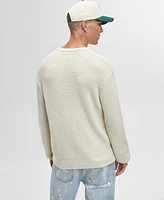 Mode of One Men's Long-Sleeve Relaxed Crewneck Sweater, Created for Macy's