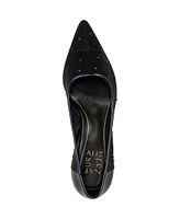 Naturalizer Women's Everly 4 Dress Pumps - Midnight Blue Faux Leather