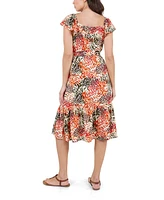 John Paul Richard Women's Printed Matte Jersey Dress