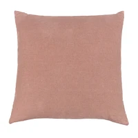 20" x French Linen Pillow with Removable Sham
