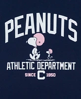 Peanuts Big Girls Snoopy Athletic Department Short Sleeve Graphic T-Shirt