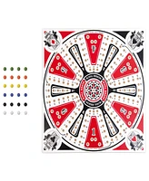 Family Games America Rustik 6-Player Tock Pachisi Game