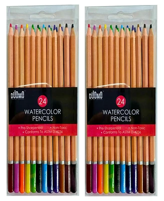 Montrose Colors Duomo 48 Piece Premium Watercolor Pencils