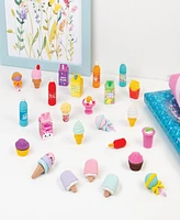 Make It Real 3C4G Snacks 'N Sweets Puzzle Eraser Set