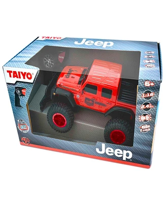 Toy Shock Jeep Red Gladiator Rc Car