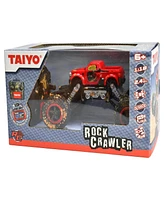 Toy Shock Taiyo Rock Crawler Red Rc Car